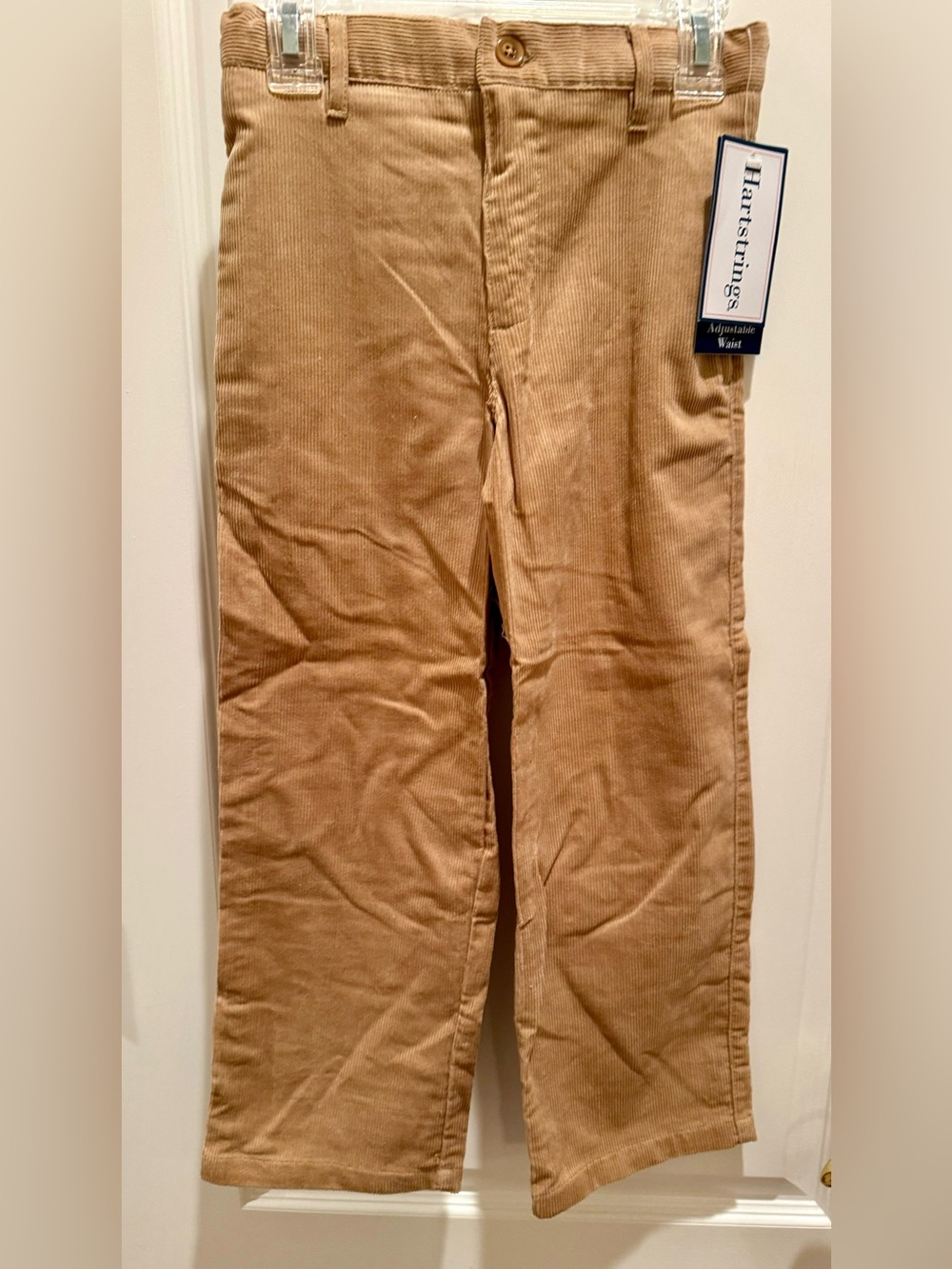 Boy’s Khaki Corduroy Pants by Hartstrings - Size 6 - New with Tags